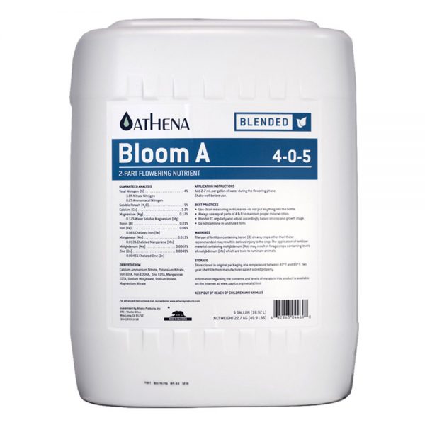 Athena Products Blended Bloom A 5 Gallons