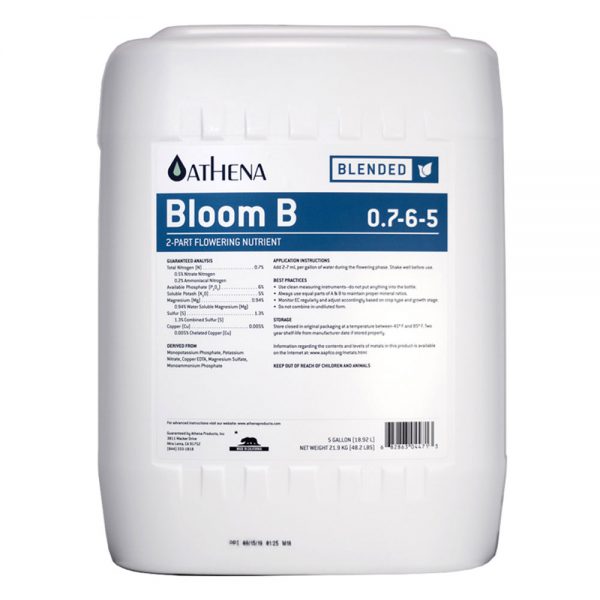 Athena Products Blended Bloom B 5 Gallons